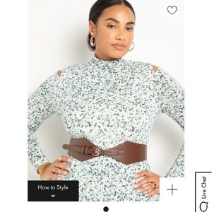 Plus Size ELOQUII belt